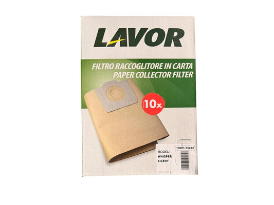 Filtro raccoglitore in carta LAVOR Whisper Silent (10 pz)